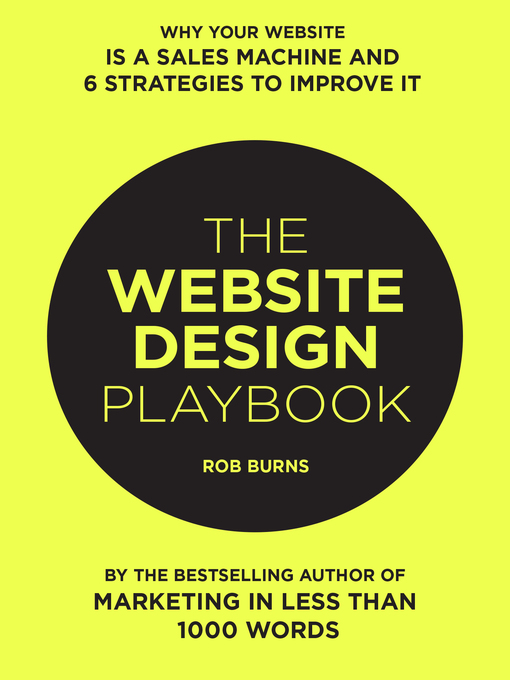 Title details for The Website Design Playbook by Bear Burns - Available